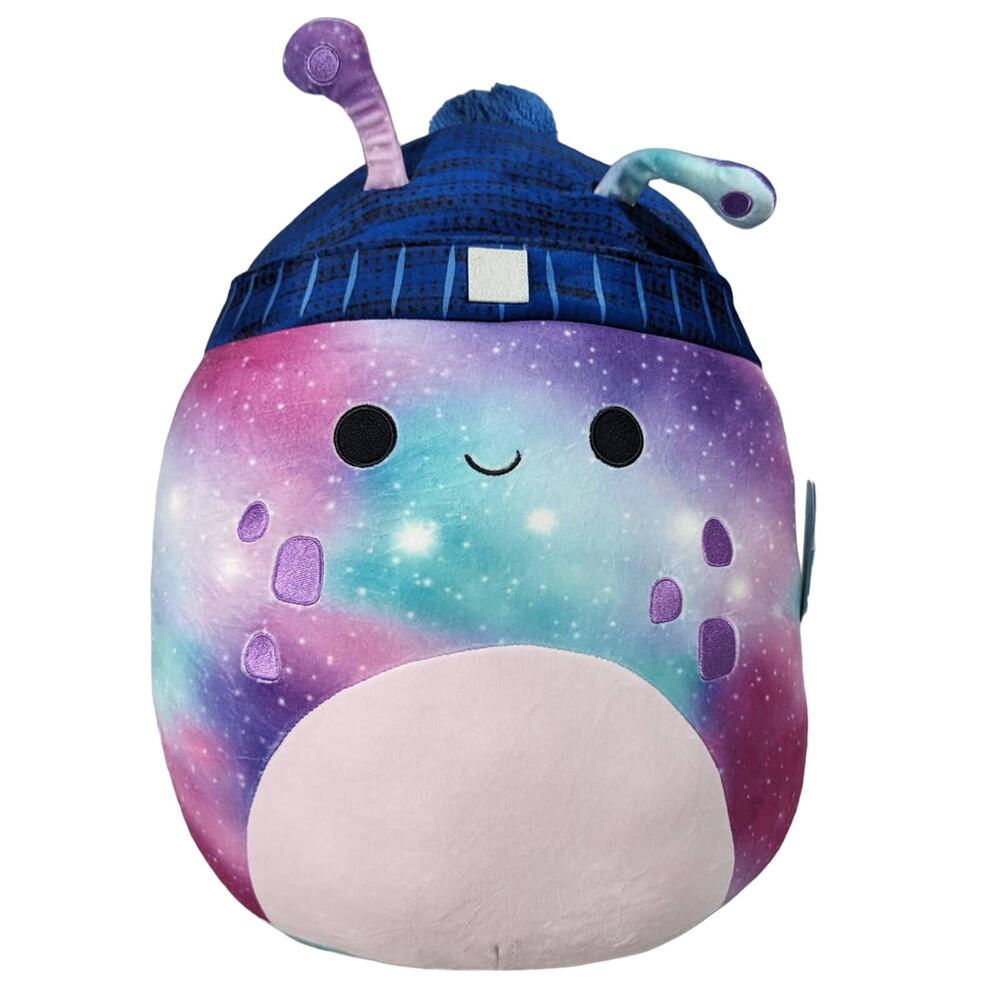 Squishmallows Daxxon The‎ Alien Plush Stuffed Animal Galaxy Blue Beanie 16 Inch